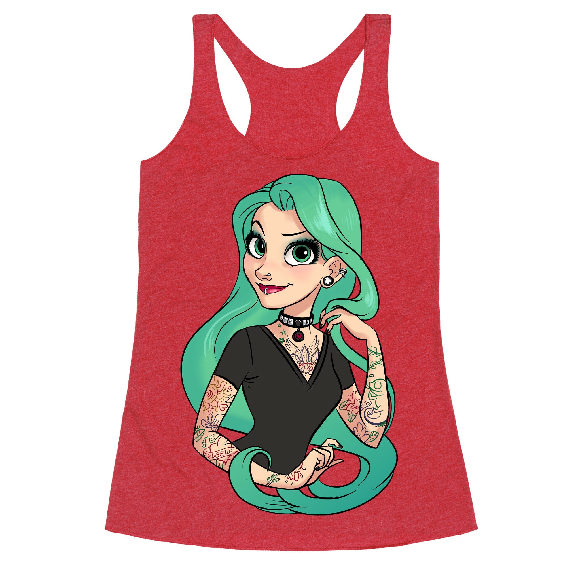 Punk Rapunzel Racerback Tank